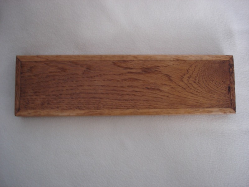 Parquetry Herringboned Heavy Cribbage Board