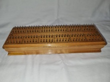 Hedgehog Cribbage Board